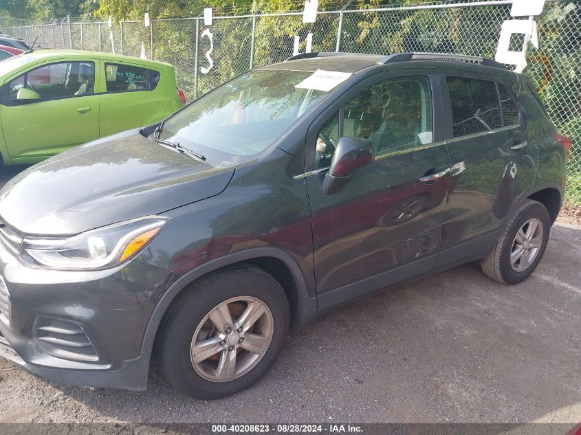 2019 Chevrolet Trax Lt VIN: 3GNCJPSB3KL135956 Lot: 40208623