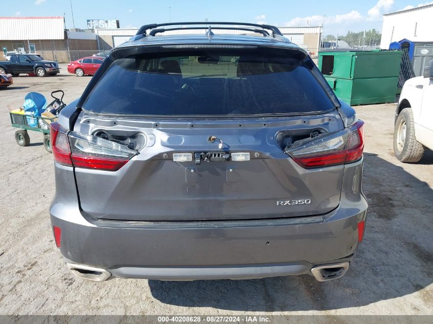 2017 Lexus Rx 350 VIN: 2T2BZMCA3HC086797 Lot: 40208628