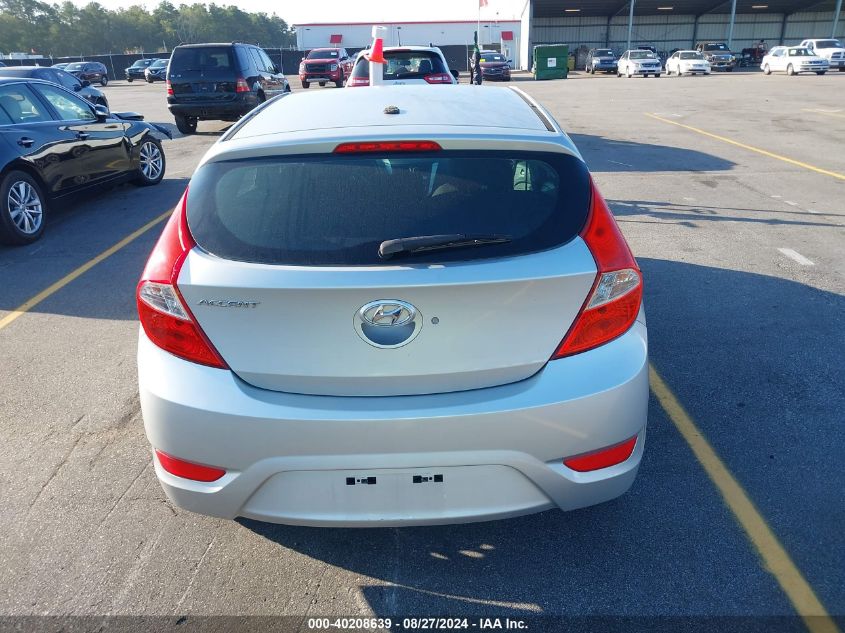 2013 Hyundai Accent Gs VIN: KMHCT5AE2DU071190 Lot: 40208639