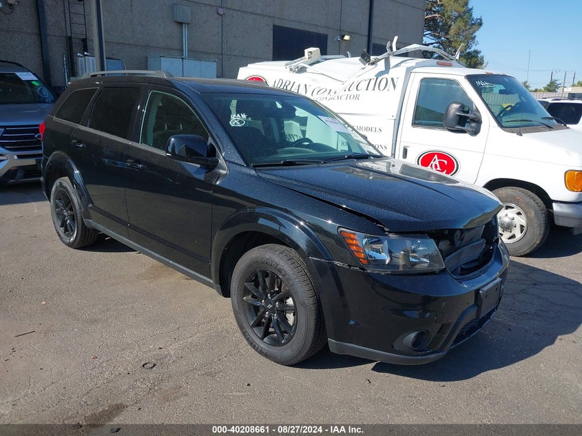 VIN 3C4PDCBB9KT874226 2019 DODGE JOURNEY SE