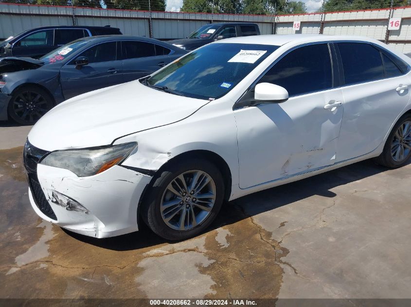 2016 Toyota Camry Se VIN: 4T1BF1FK0GU135970 Lot: 40208662