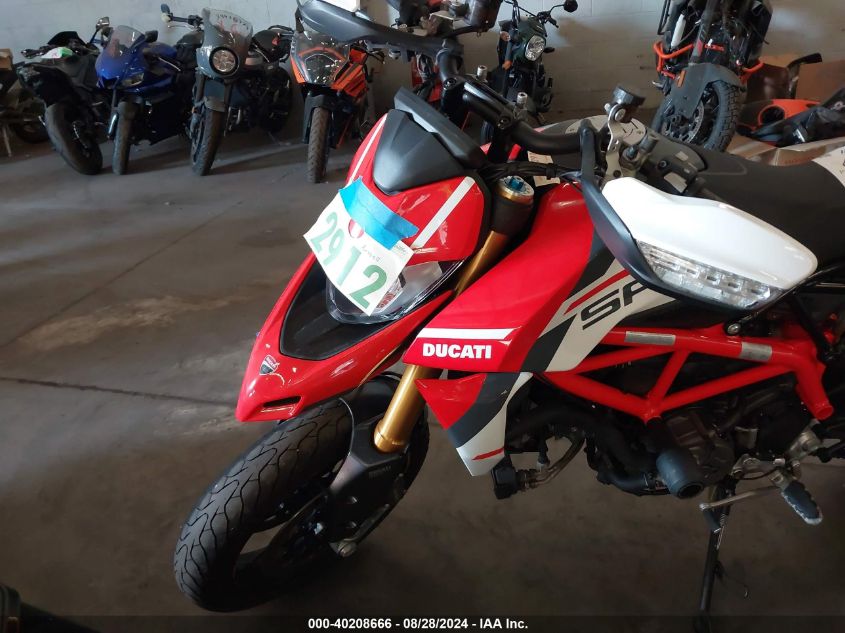 2022 Ducati Hypermotard 950/950 Sp VIN: ZDMBAJDT6NB008569 Lot: 40208666