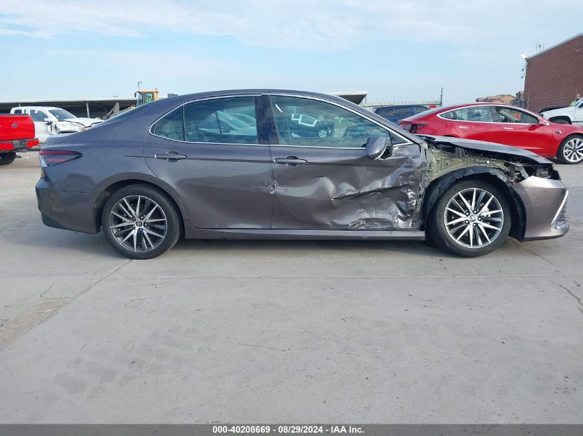 2022 Toyota Camry Xle Hybrid VIN: 4T1F31AK6NU591535 Lot: 40208669