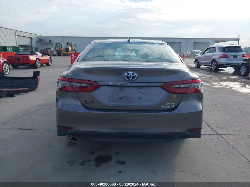 2022 Toyota Camry Xle Hybrid VIN: 4T1F31AK6NU591535 Lot: 40208669