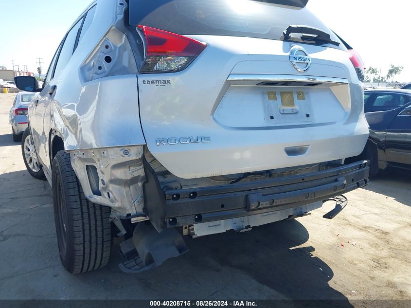 2017 Nissan Rogue S VIN: JN8AT2MT6HW383449 Lot: 40208715