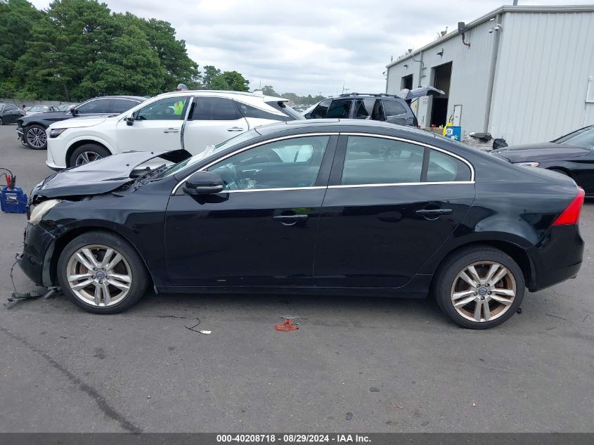 2013 Volvo S60 T5/T5 Platinum/T5 Premier/T5 Premier Plus VIN: YV1612FH5D2205480 Lot: 40208718