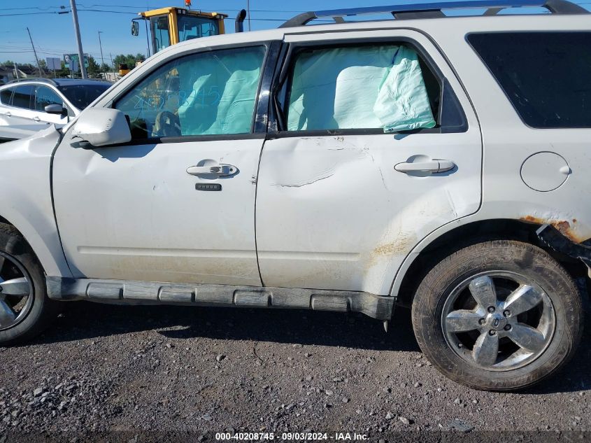 2011 Ford Escape Limited VIN: 1FMCU9EG7BKA97342 Lot: 40208745