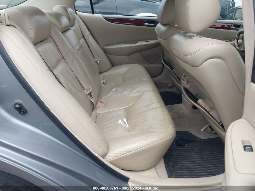 2003 Lexus Es 300 VIN: JTHBF30GX30109591 Lot: 40208761