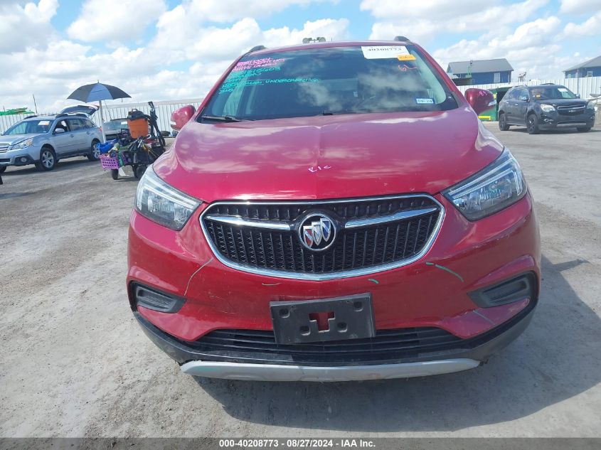 2019 Buick Encore Fwd Preferred VIN: KL4CJASB9KB710532 Lot: 40208773