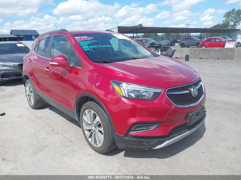 2019 Buick Encore Fwd Preferred VIN: KL4CJASB9KB710532 Lot: 40208773