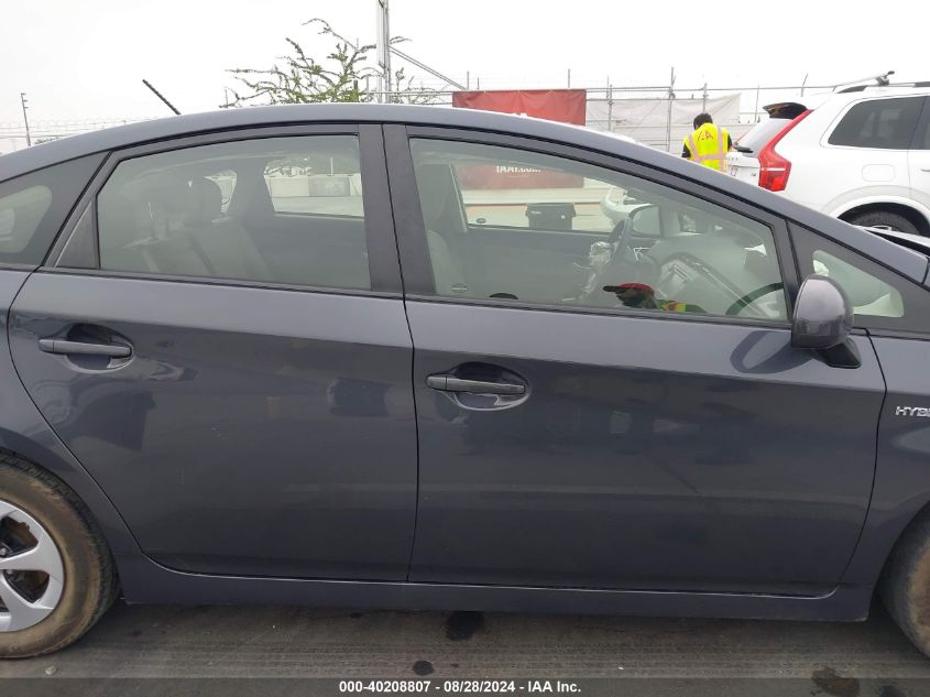 JTDKN3DU9E1745923 2014 Toyota Prius Two