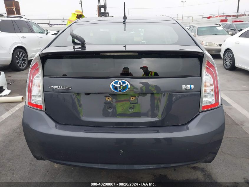 2014 Toyota Prius Two VIN: JTDKN3DU9E1745923 Lot: 40208807