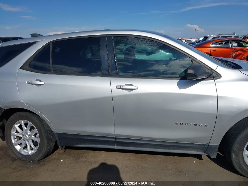 2018 Chevrolet Equinox Ls VIN: 3GNAXHEV8JS511640 Lot: 40208808