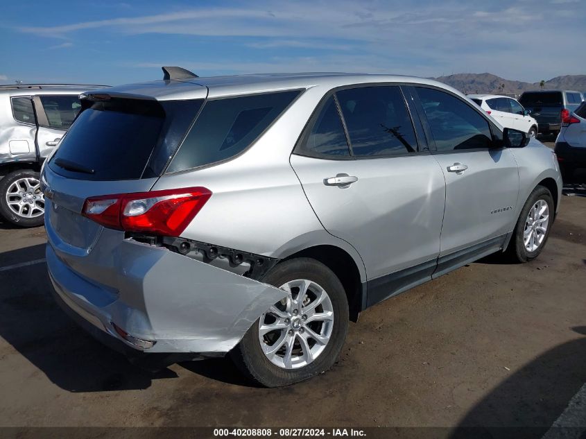 2018 Chevrolet Equinox Ls VIN: 3GNAXHEV8JS511640 Lot: 40208808