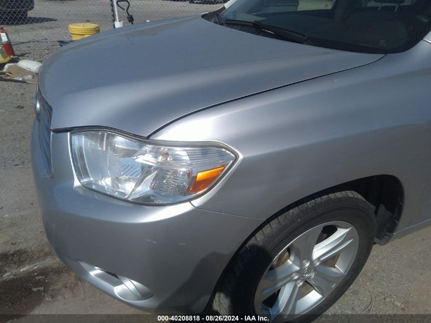 2008 Toyota Highlander Limited VIN: JTEES42A582072515 Lot: 40208818