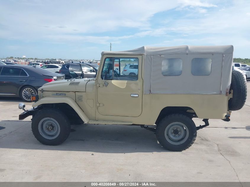 1981 Toyota Pickup VIN: FJ43100452 Lot: 40208849