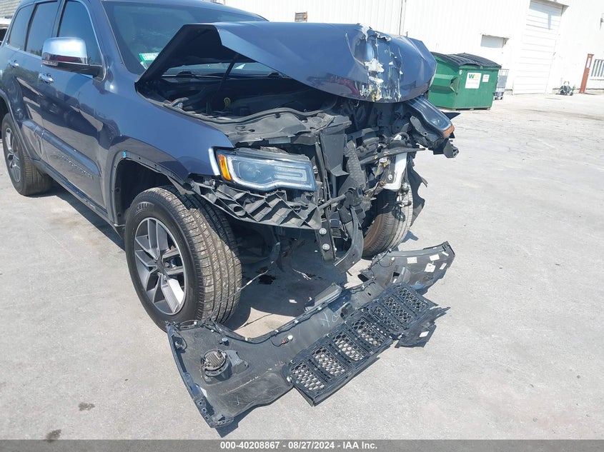 VIN 1C4RJFBG8LC164469 2020 JEEP GRAND CHEROKEE LIMITED 4X4