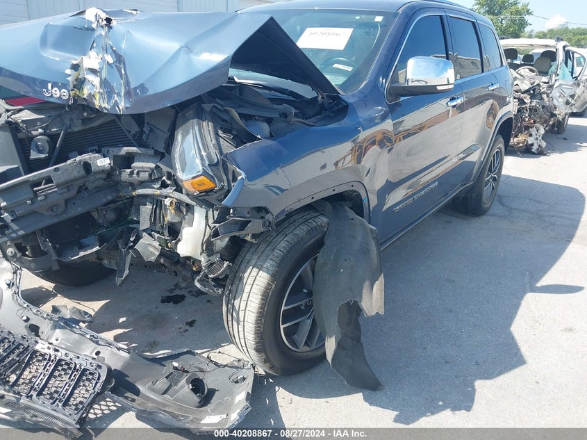 VIN 1C4RJFBG8LC164469 2020 JEEP GRAND CHEROKEE LIMITED 4X4