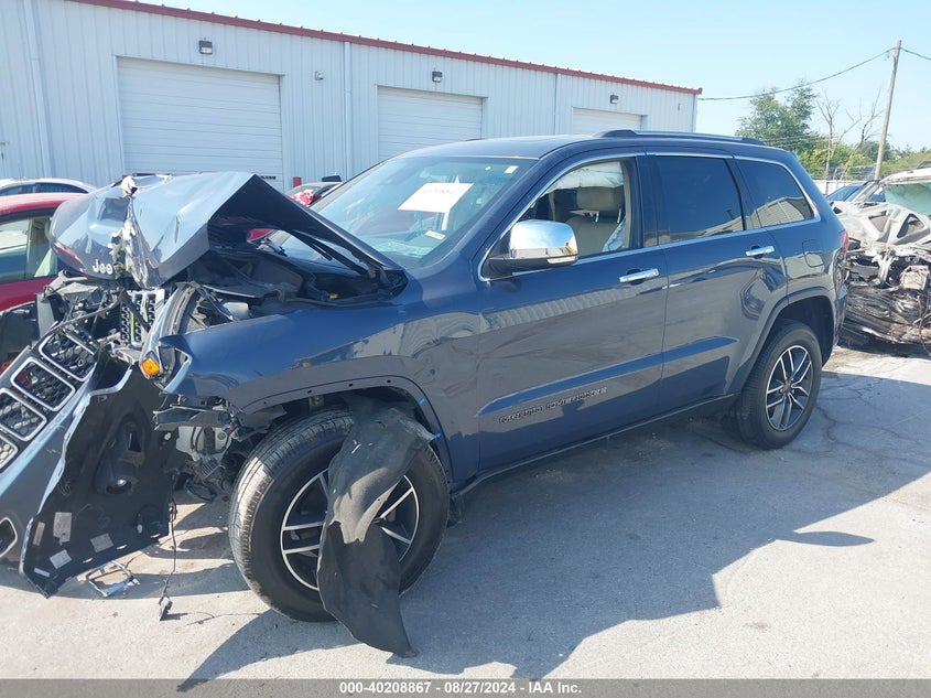 VIN 1C4RJFBG8LC164469 2020 JEEP GRAND CHEROKEE LIMITED 4X4