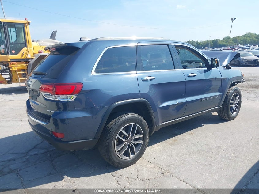 VIN 1C4RJFBG8LC164469 2020 JEEP GRAND CHEROKEE LIMITED 4X4