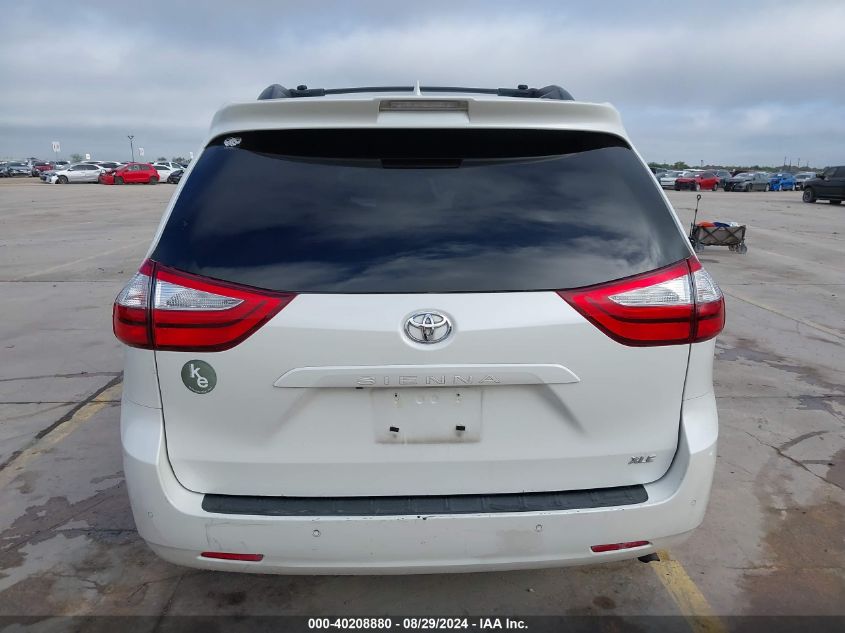 2018 Toyota Sienna Xle Premium 8 Passenger VIN: 5TDYZ3DC4JS962721 Lot: 40208880