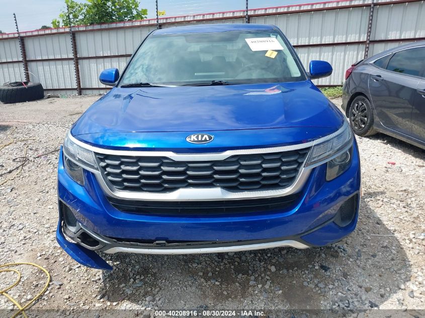 2021 Kia Seltos Lx VIN: KNDEPCAA0M7074767 Lot: 40208916