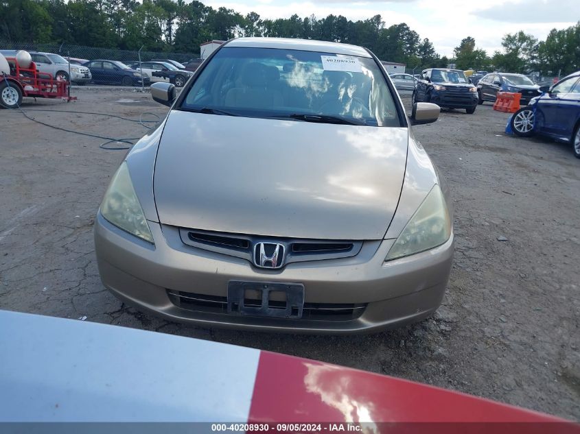 2005 Honda Accord 2.4 Lx VIN: 1HGCM56435A031433 Lot: 40208930