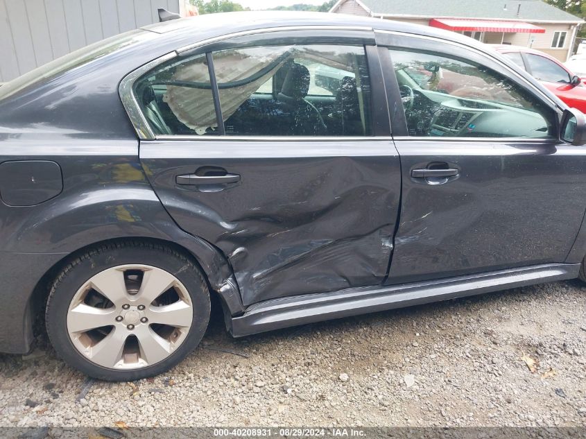 2011 Subaru Legacy 2.5I Limited VIN: 4S3BMBL67B3256629 Lot: 40208931