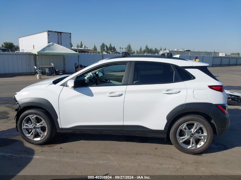 2022 Hyundai Kona Sel VIN: KM8K3CABXNU778691 Lot: 40208934