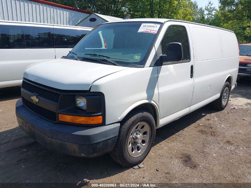 2009 Chevrolet Express 1500 Work Van VIN: 1GCFH154591119190 Lot: 40208963