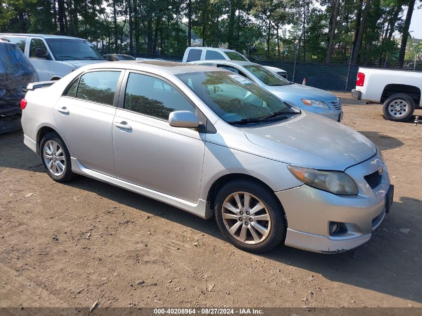 2009 Toyota Corolla S VIN: 2T1BU40E39C047008 Lot: 40208964