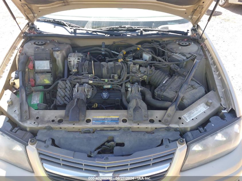 2004 Chevrolet Impala Ls VIN: 2G1WH52KX49399308 Lot: 40208990