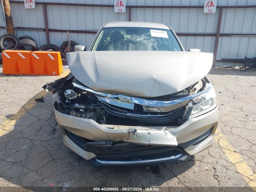 2017 Honda Accord Lx VIN: 1HGCR2F4XHA202683 Lot: 40209002