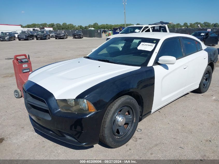 2014 Dodge Charger Police VIN: 2C3CDXAG3EH358514 Lot: 40209006