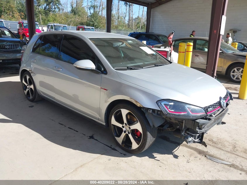 2015 VOLKSWAGEN GOLF GTI 2.0T S 4-DOOR - 3VW5T7AUXFM006592
