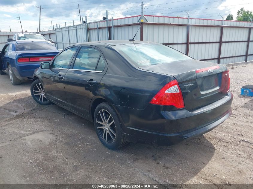 2011 Ford Fusion Se VIN: 3FAHP0HAXBR281387 Lot: 40209063