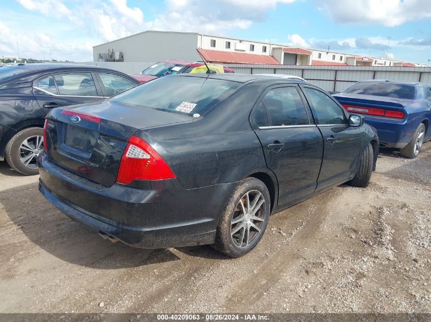 2011 Ford Fusion Se VIN: 3FAHP0HAXBR281387 Lot: 40209063