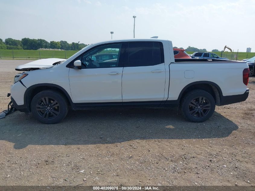 2020 Honda Ridgeline Awd Sport VIN: 5FPYK3F15LB027805 Lot: 40209075