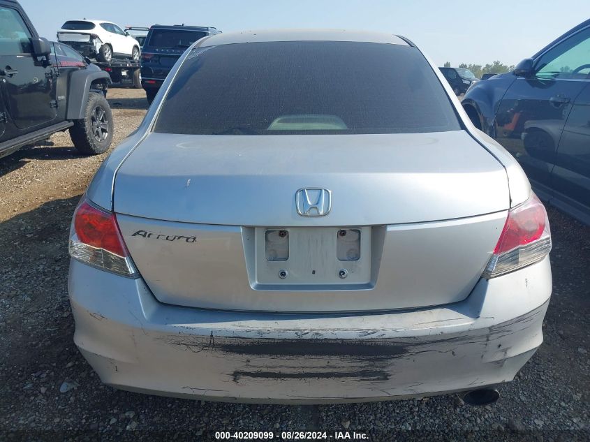 2010 Honda Accord 2.4 Lx VIN: 1HGCP2F32AA156513 Lot: 40209099