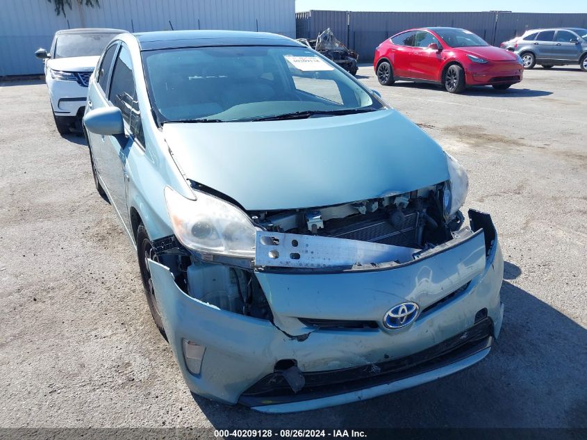 2013 Toyota Prius Three VIN: JTDKN3DU6D5636357 Lot: 40209128