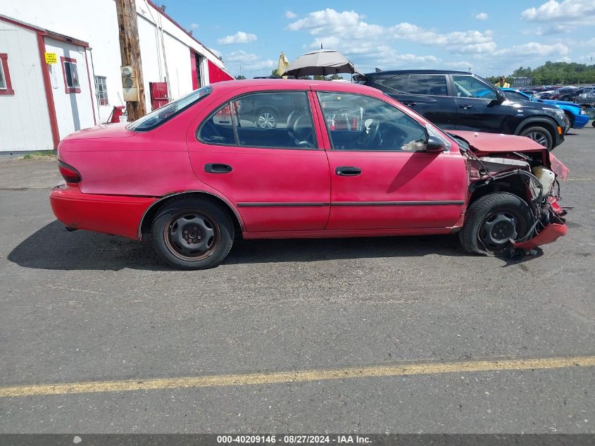 1Y1SK5260SZ023290 1995 Geo Prizm Lsi