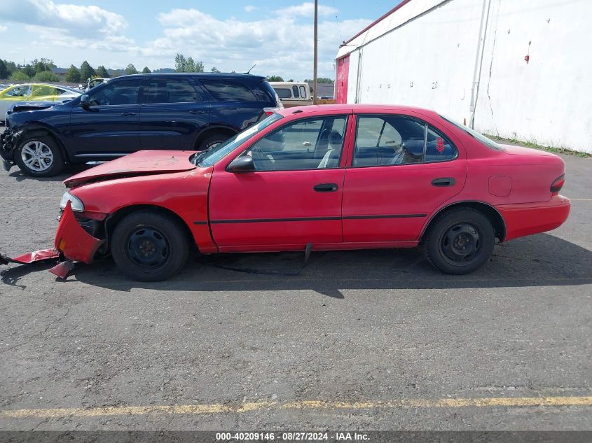 1Y1SK5260SZ023290 1995 Geo Prizm Lsi