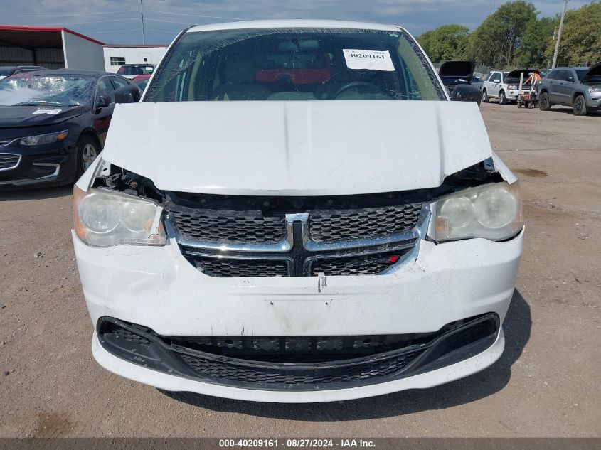 2014 Dodge Grand Caravan Se VIN: 2C4RDGBG3ER356213 Lot: 40209161