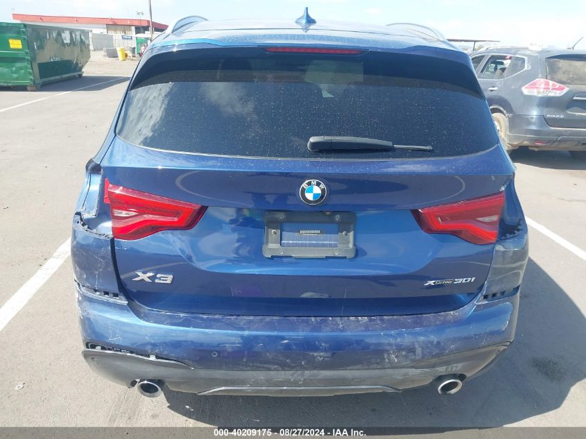 2018 BMW X3 xDrive30I VIN: 5UXTR9C51JLD73564 Lot: 40209175