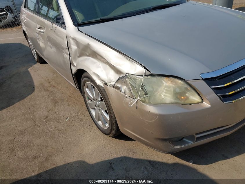 2006 Toyota Avalon Xls VIN: 4T1BK36B66U081192 Lot: 40209174