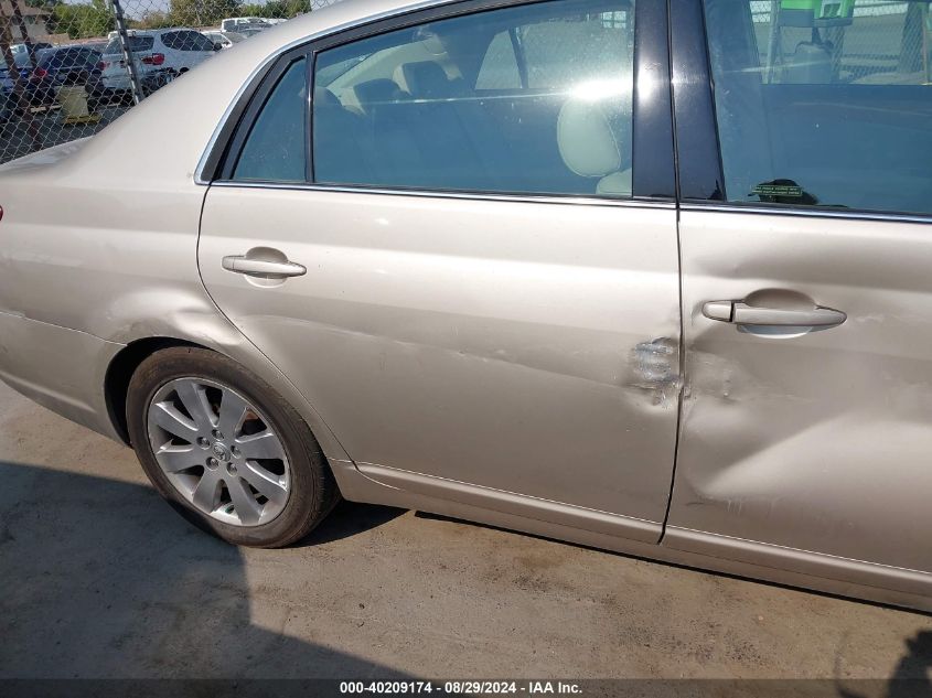 2006 Toyota Avalon Xls VIN: 4T1BK36B66U081192 Lot: 40209174