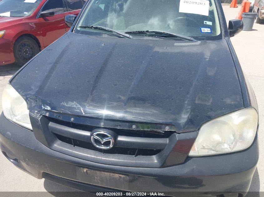 2006 Mazda Tribute S VIN: 4F2YZ04196KM29579 Lot: 40209203