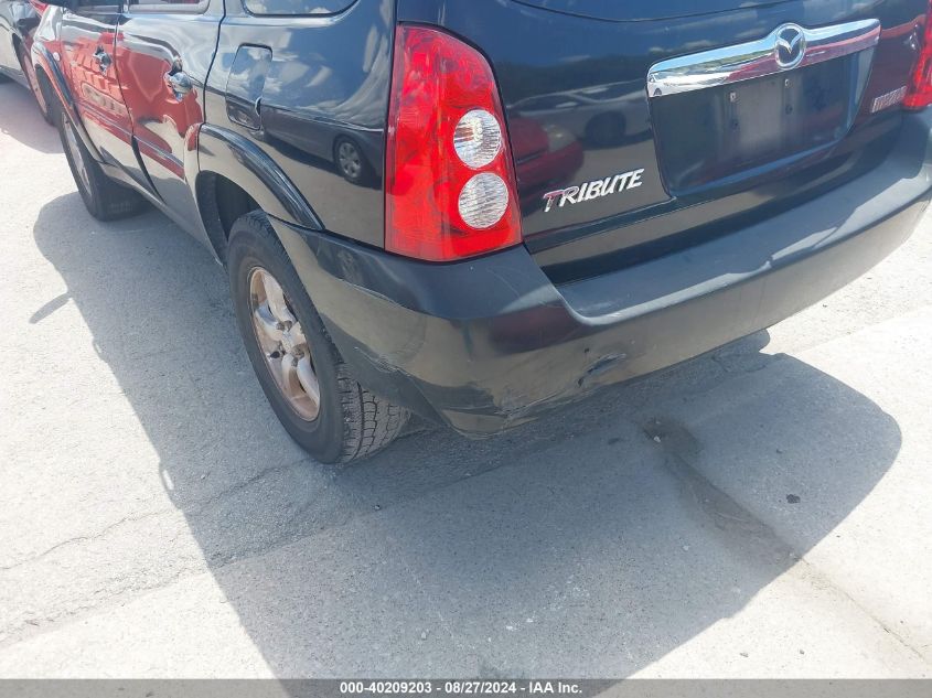 2006 Mazda Tribute S VIN: 4F2YZ04196KM29579 Lot: 40209203