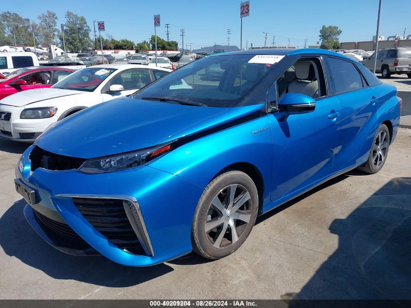 2018 Toyota Mirai VIN: JTDBVRBD4JA004837 Lot: 40209204