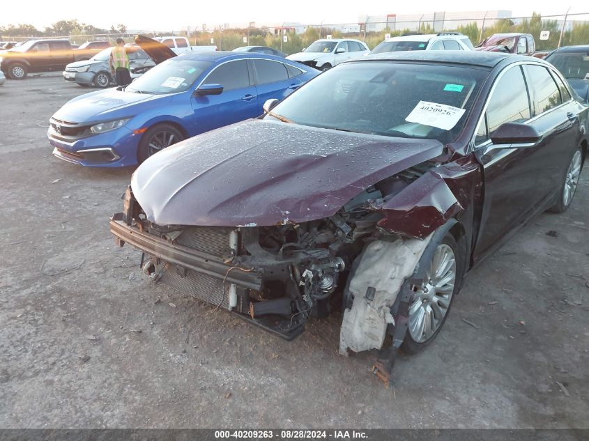 2013 Lincoln Mkz VIN: 3LN6L2GK4DR812293 Lot: 40209263